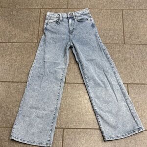 Joe’s High Rise Petite Wide Leg Jeans